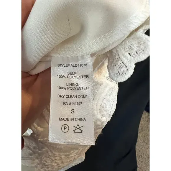 ASTR The Label Dress / White Lace / S - Picture 7 of 8